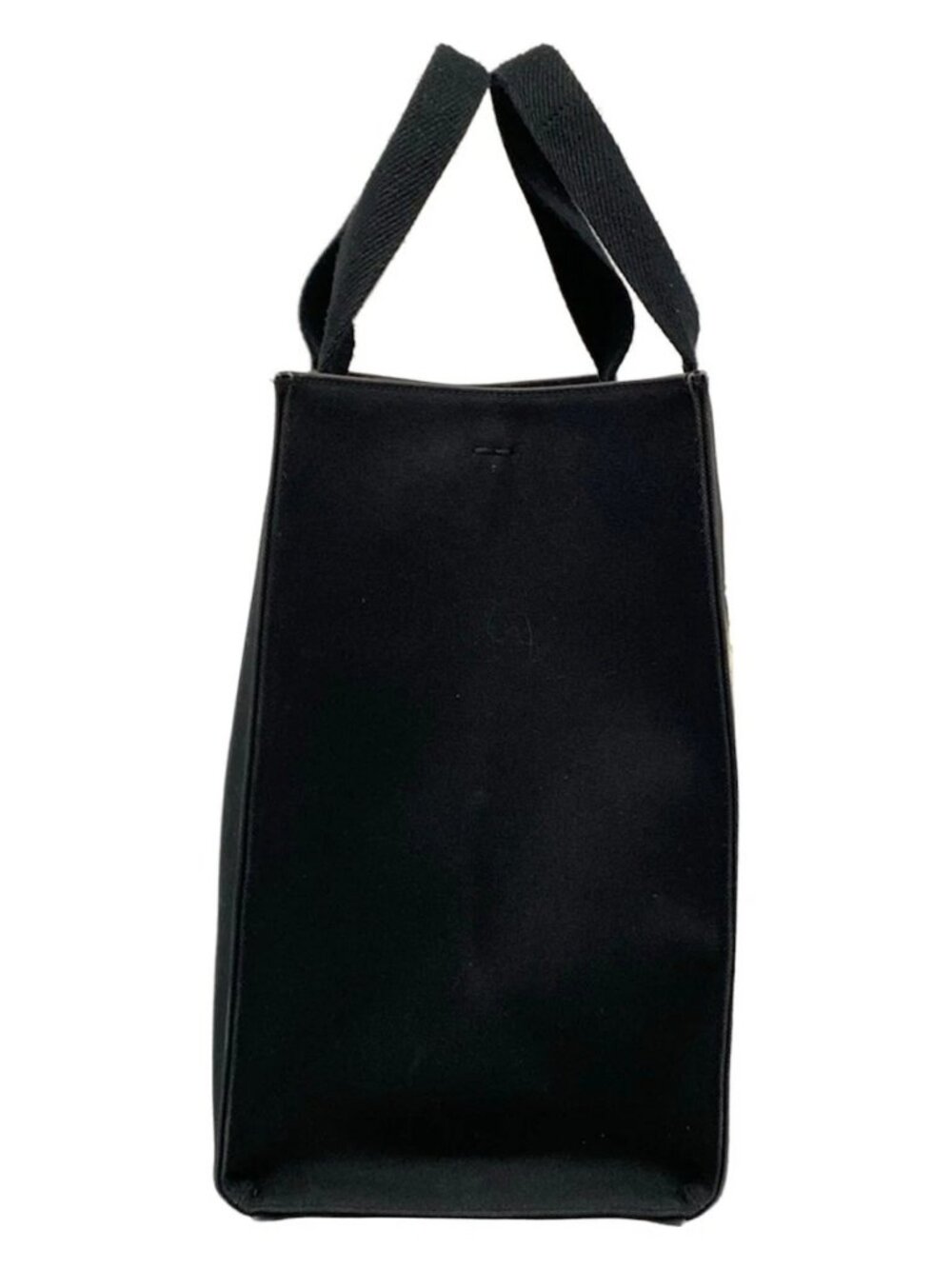 FENDI - 8BH395 Black Gold Canvas Tote Bag - Picture 4 of 15